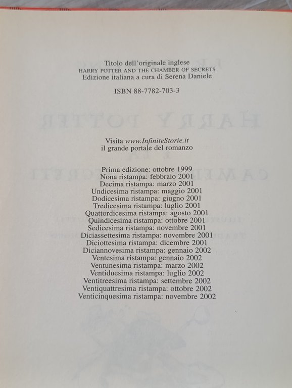 Harry Potter e la camera dei segreti