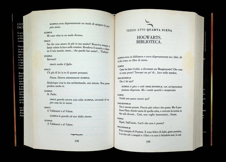 Harry Potter e la maledizione dell'erede. Parte uno e due. …