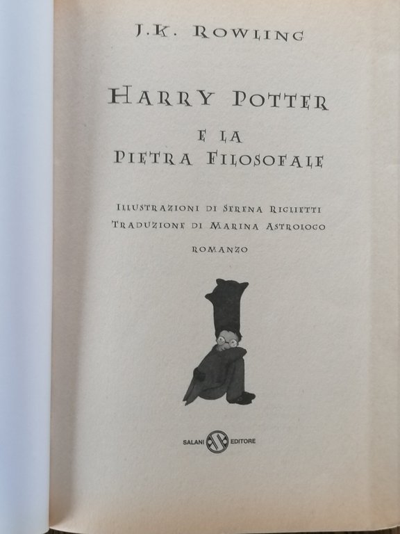 Harry Potter e la pietra filosofale
