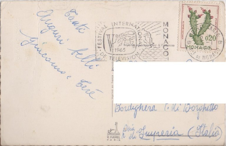 Heureux Anniversaire. Viaggiata 1965 | Immagine Gallery 2