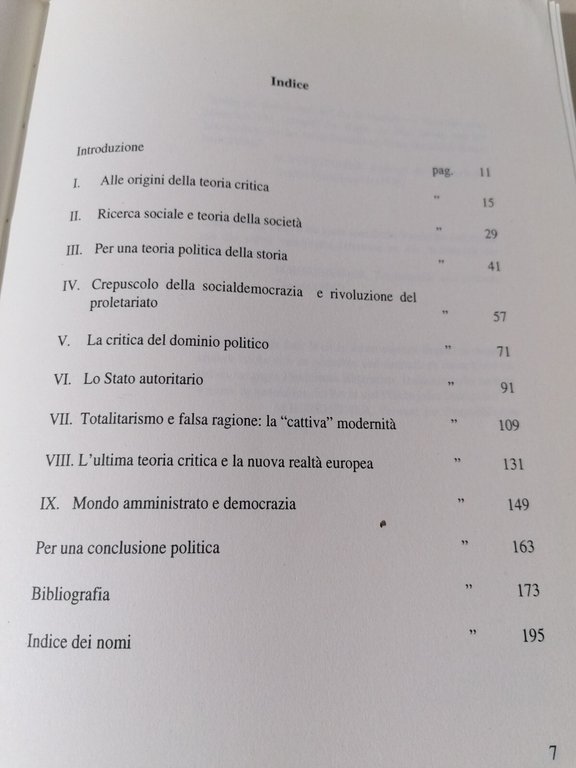Horkheimer La Critica Del Dominio Politico Politeia Falchi Pellegrini 2001 …