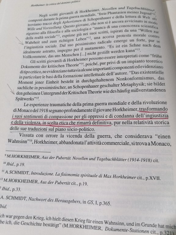 Horkheimer La Critica Del Dominio Politico Politeia Falchi Pellegrini 2001 …