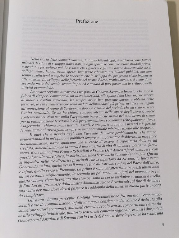 I 120 Anni Della Linea Ferroviaria Savona Ventimiglia 1872-1992 Libro …