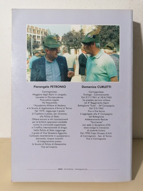 I Carmagnolesi Caduti Nella Grande Guerra Libro Petronio Curletti Autografato