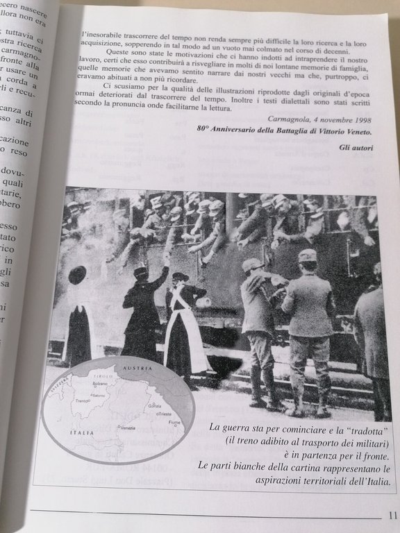 I Carmagnolesi Caduti Nella Grande Guerra Libro Petronio Curletti Autografato