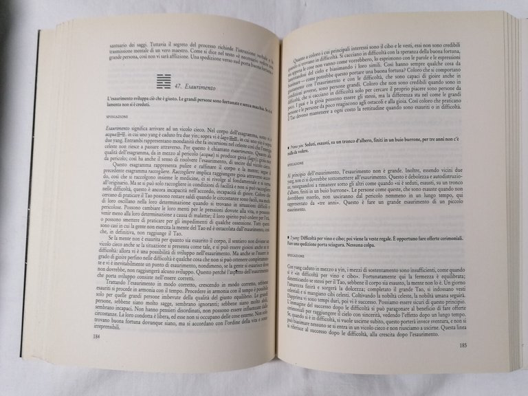 I Ching Taoista Libro Thomas Cleary Mediterranee 8827201599 senza monete