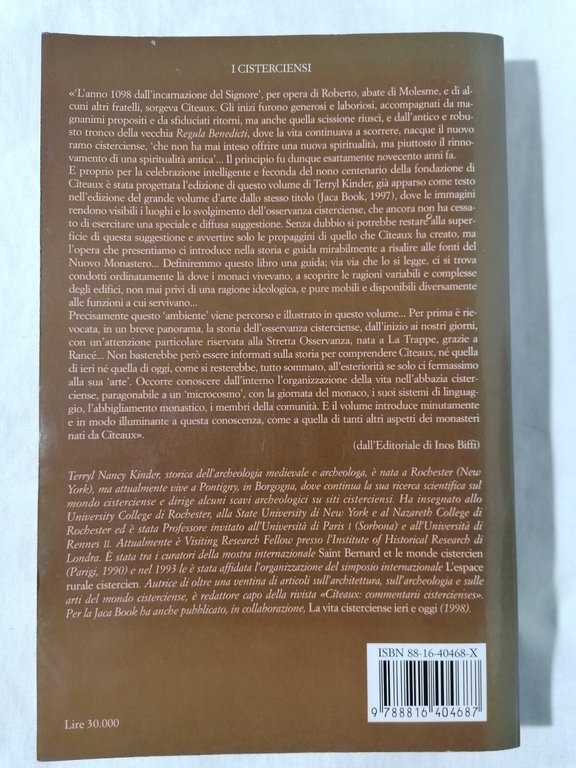 I Cisterciensi - Libro Terryl Kinder Vita quotidiana, cultura, arte, …