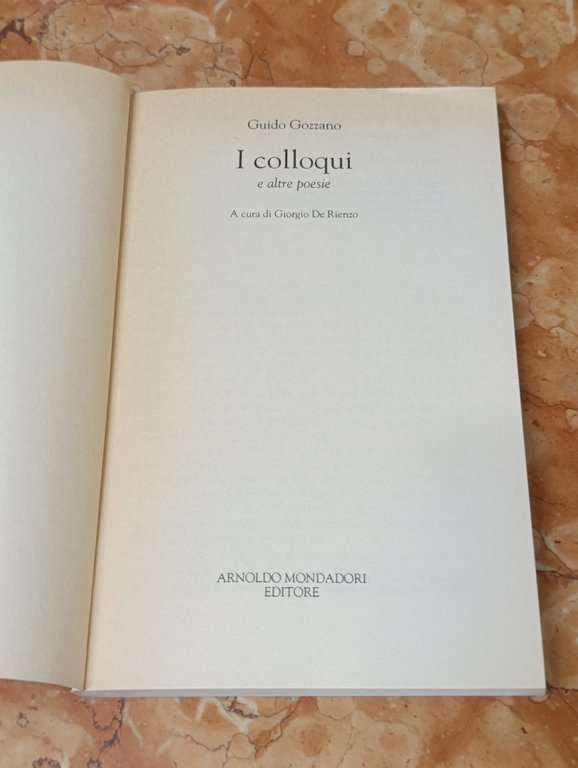 I colloqui e altre poesie | Immagine Gallery 6