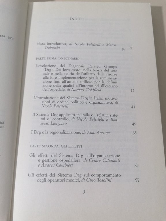 I Drg in Italia: un successo o un'occasione mancata?