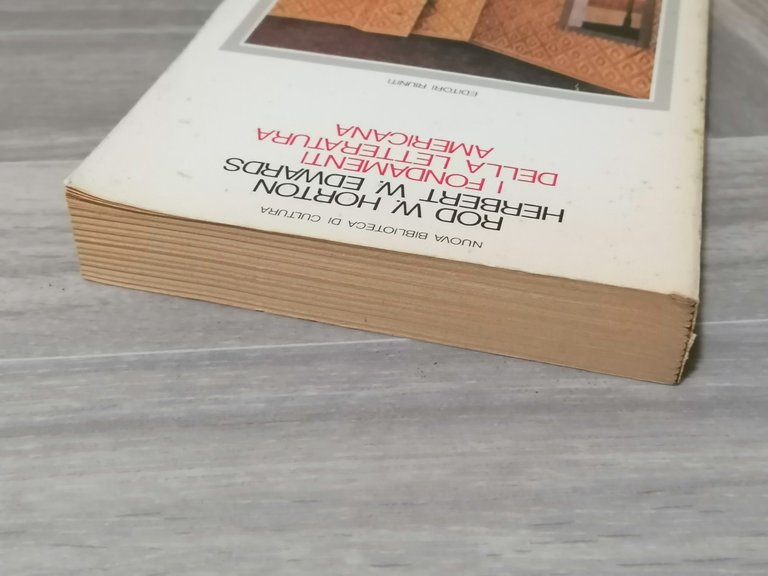 I Fondamenti Della Letteratura Americana Libro Horton Edwards 1^ Edizione …