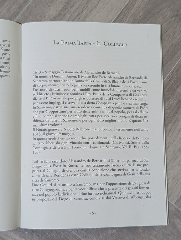 I Gesuiti a Sanremo. Quattro Secoli di Storia | Immagine Gallery 6