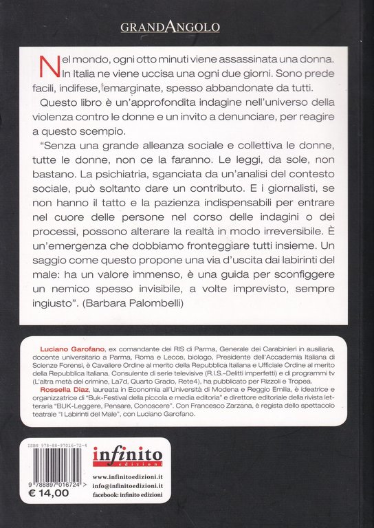 I labirinti del male. Femminicidio, stalking e violenza sulle donne …