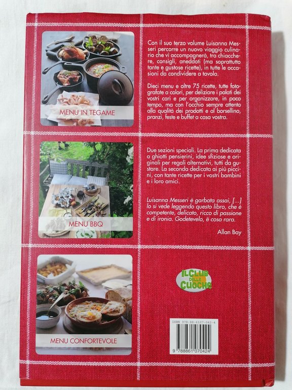 I menu di Luisanna, Luisanna Misseri, Libro di ricette cucina …