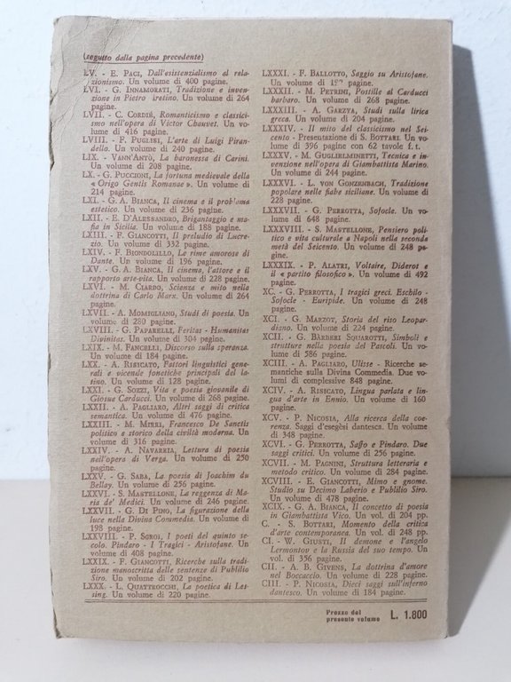I Motivi Profondi Della Poesia Pascoliana Libro Ferdinando Durand Autografato