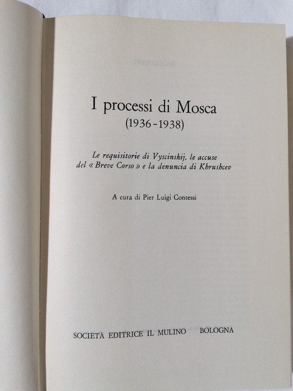 I Processi di Mosca - Le requisitorie di Vyscinskij Libro …