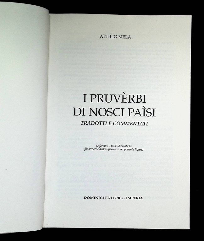 I pruvèrbi di Nosci Paìsi tradotti e commentati. Aforismi, frasi … | Immagine Gallery 10