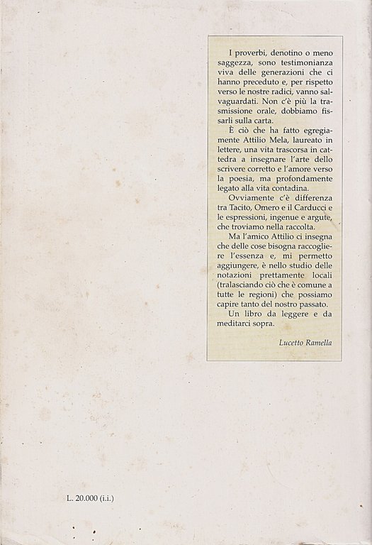 I pruvèrbi di Nosci Paìsi tradotti e commentati. Aforismi, frasi … | Immagine Gallery 2
