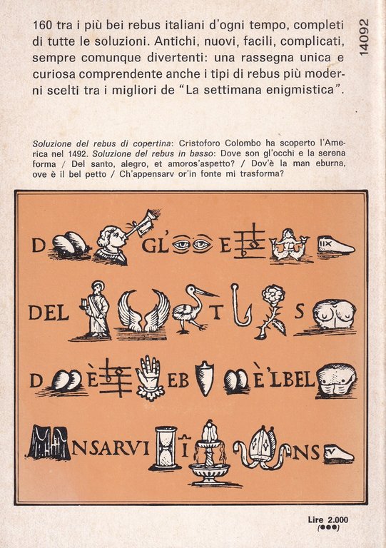 I Rebus. Dal 1800 a Oggi, i più bei rebus …