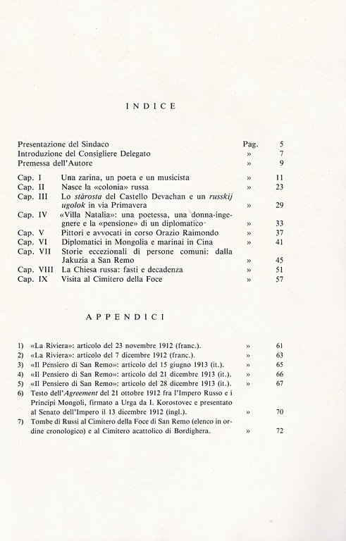 I Russi a San Remo Tra Ottocento e Novecento. Quaderni … | Immagine Gallery 4