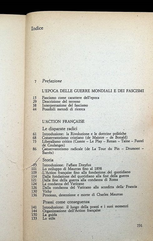 I tre volti del Fascismo Libro Ernst Nolte Oscar Mondadori …