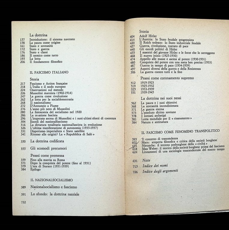 I tre volti del Fascismo Libro Ernst Nolte Oscar Mondadori …