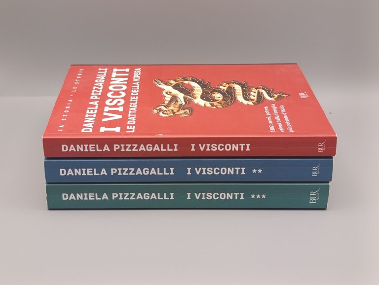 I Visconti. Saga Completa in 3 volumi. Le battaglie della …