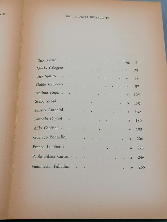 Ideale Del Dialogo o Ideale Della Scienza? Libro Spirito Calogero …