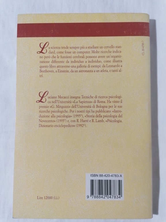 Identikit del cervello