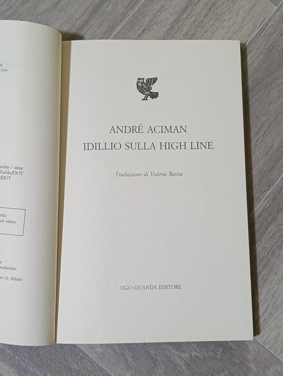 Idillio sulla High Line