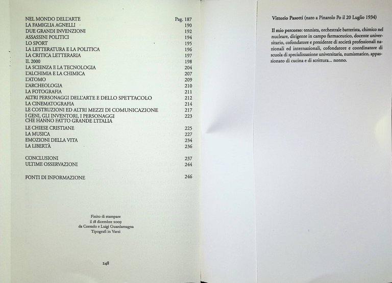 Il Camminare dell'Uomo nell'Universo Libro Vittorio Pasotti 9788895193267