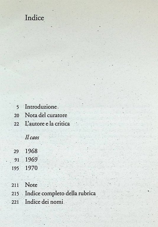 Il Caos L'Orrendo Universo del Consumo e del Potere Libro …