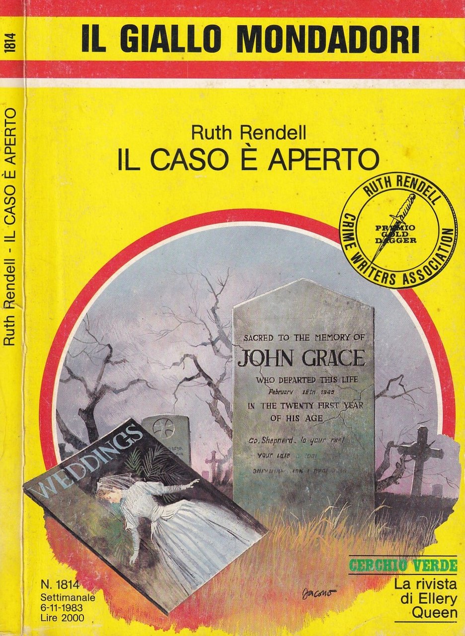 Il caso è aperto. Il Giallo Mondadori n^ 1814 | Immagine principale