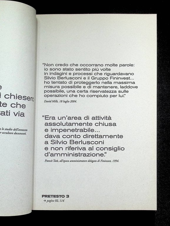 Il cavaliere nero. Il tesoro nascosto di Silvio Berlusconi. Documenti …