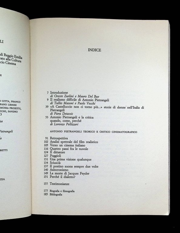 Il Cinema di Antonio Pietrangeli Libro Realismo Commedia all'italiana 1 …