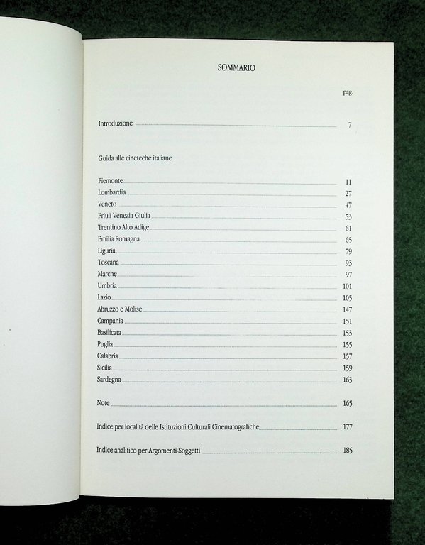 Il Cinema Documentato Libro Amedeo Benedetti Cineteca Griffith Genova 2002