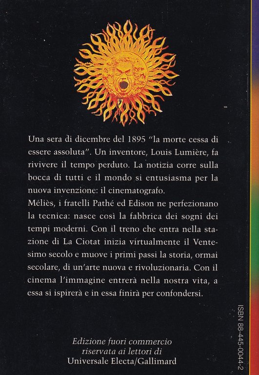 Il cinematografo invenzione del secolo.