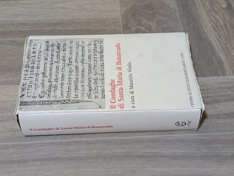 Il Condaghe di Santa Maria di Bonarcado Libro Virdis Cofanetto …