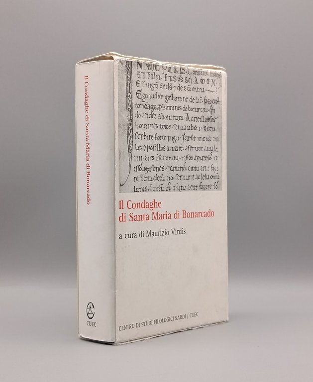 Il Condaghe di Santa Maria di Bonarcado Libro Virdis Cofanetto …