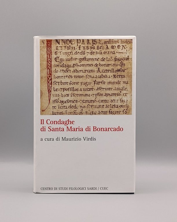 Il Condaghe di Santa Maria di Bonarcado Libro Virdis Cofanetto …
