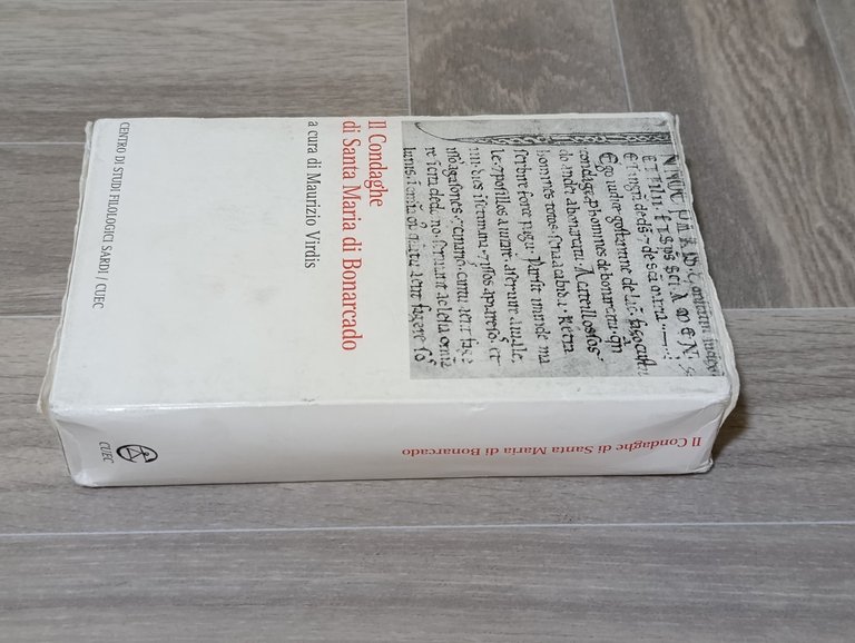Il Condaghe di Santa Maria di Bonarcado Libro Virdis Cofanetto …