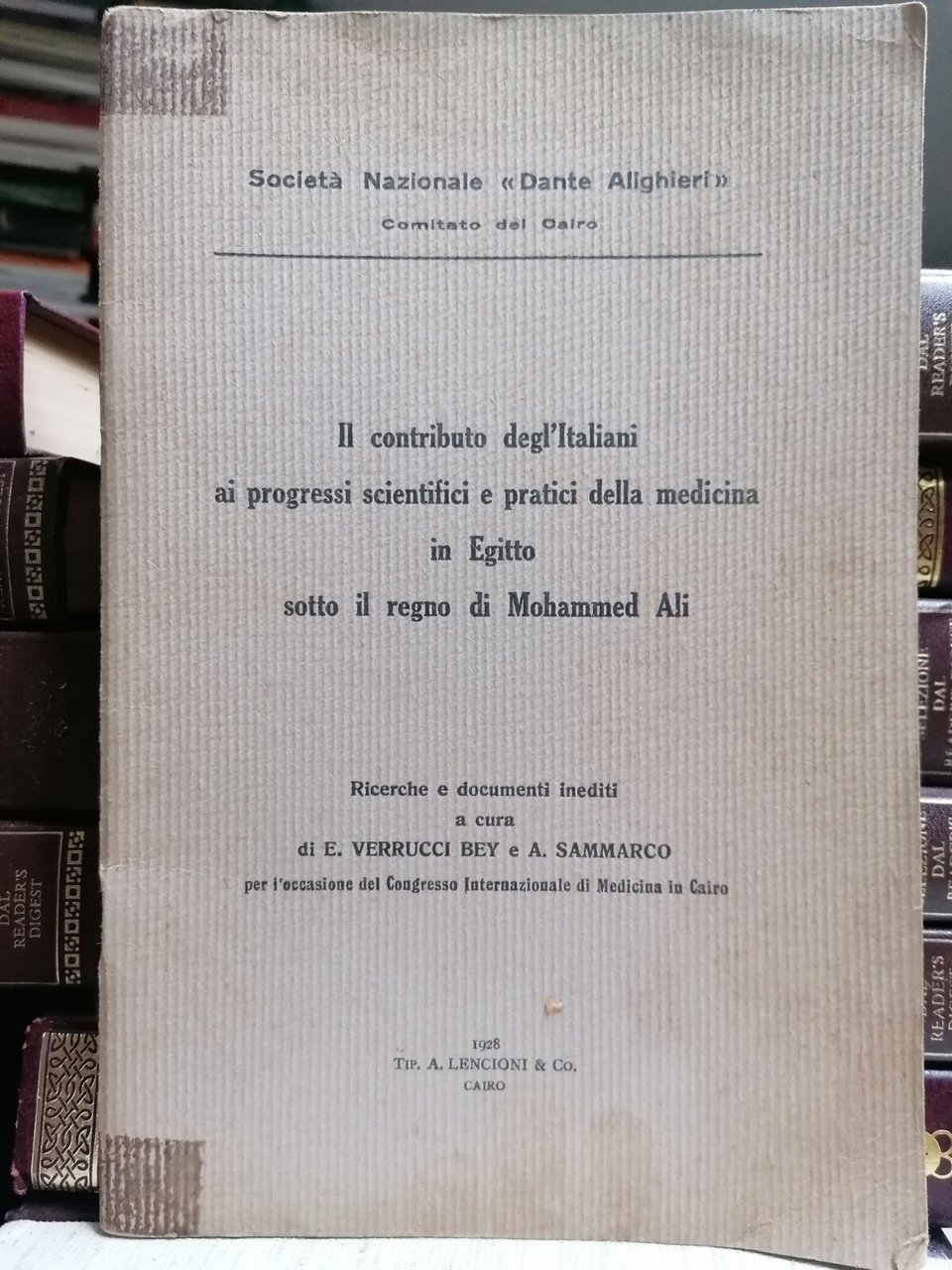 Il Contributo Degli Italiani Ai Progressi Della Medicina In Egitto …