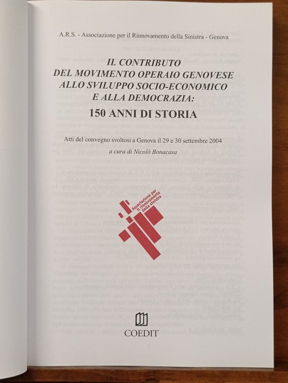 Il contributo del movimento operaio genovese allo sviluppo socio-economico e … | Immagine Gallery 6