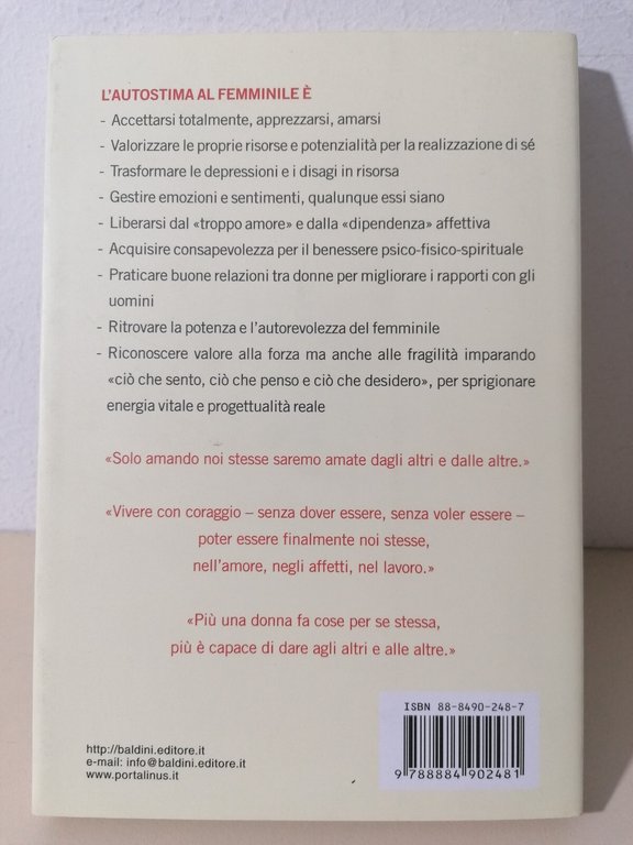 Il Coraggio Di Essere Noi Stesse Autostima Femminile Libro Leonardi …