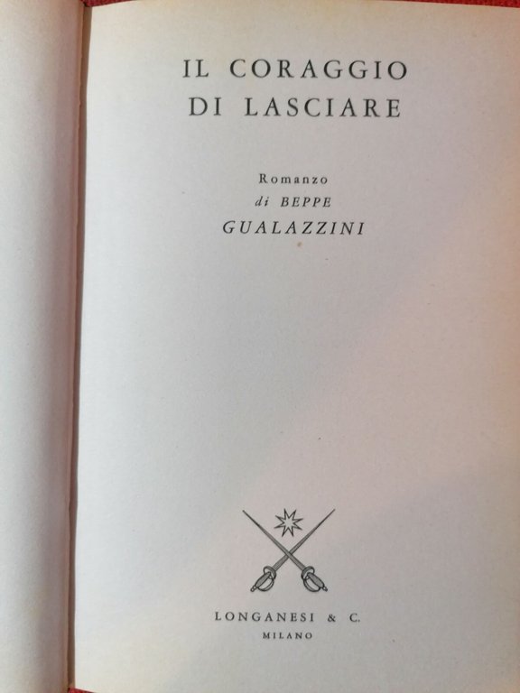 Il coraggio di lasciare