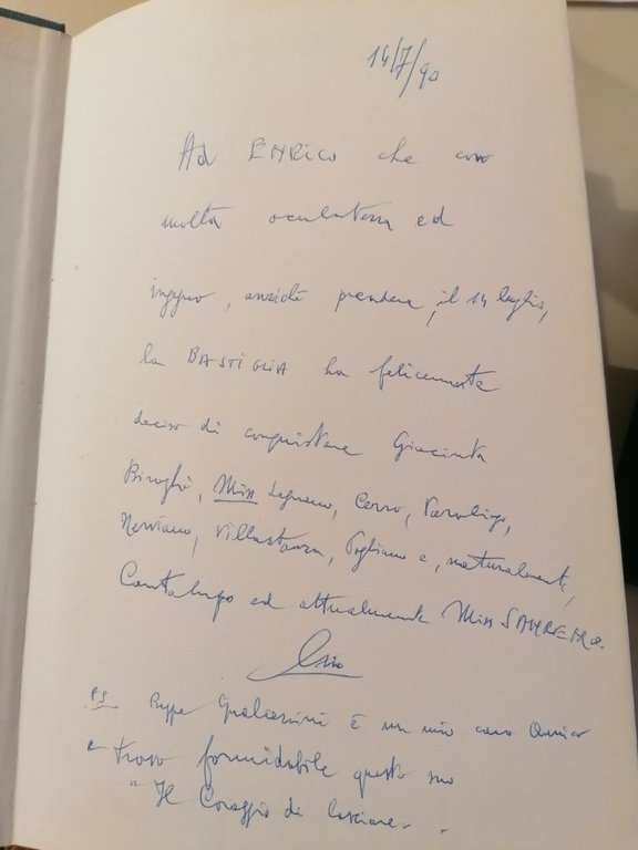 Il coraggio di lasciare