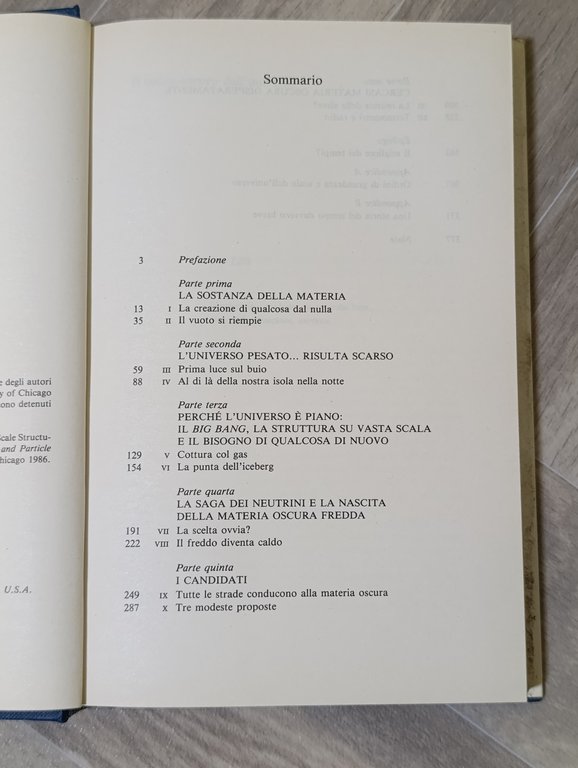 Il cuore oscuro dell'universo. Alla ricerca della «Quinta essenza»