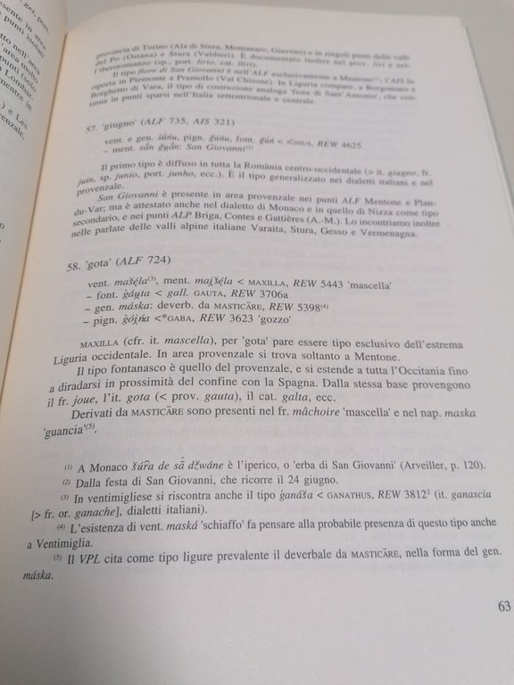 Il Dialetto Ligure Di Ventimiglia E L'Area Provenzale Libro Glossario …