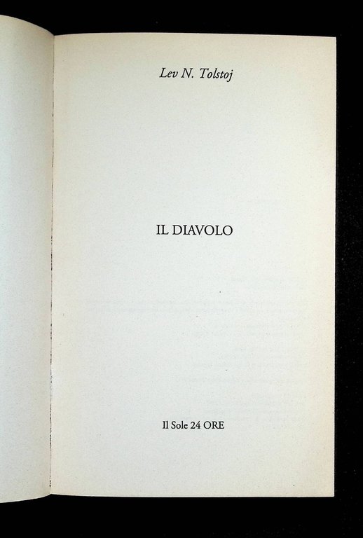 Il diavolo (il Sole 24 ore)