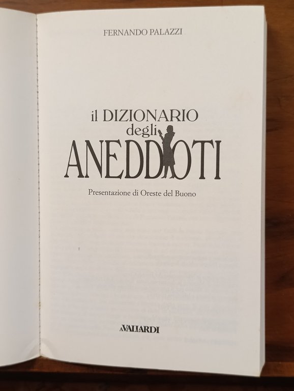 Il Dizionario degli Aneddoti | Immagine Gallery 7