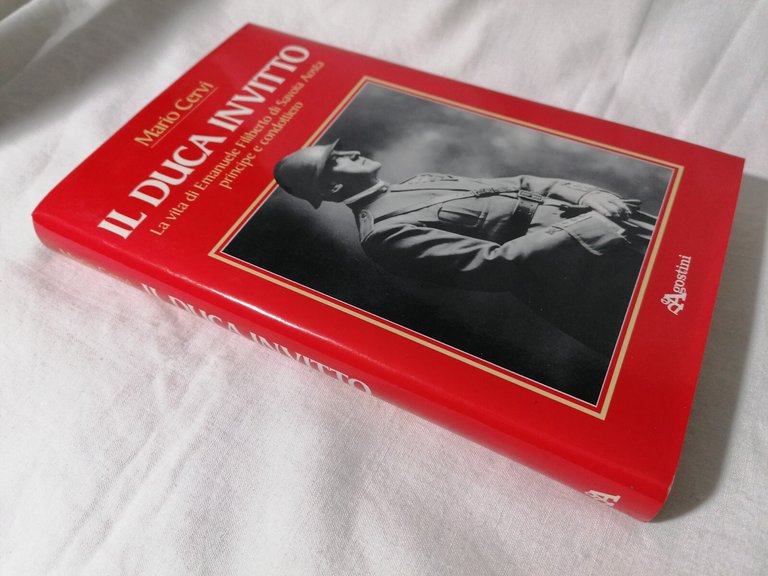 Il Duca Invitto Libro Mario Cervi Emanuele Filiberto di Savoia …